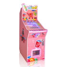 Wood Mini Pinball Game Machine Niebieski / Różowy Kolor Tabeli W Monetach
