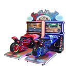 Super Motor Bike Racing Arcade Machine D2400 * W2450 * H2500mm Rozmiar 300W Moc
