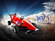 Pilot zdalnego sterowania Park rozrywki Kiddie Ride Machines F1 Racing Car Red Color