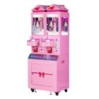 Pink Toy Crane Machine, Romantyczny Full House Luxury Boutique Mini Toy Catching Machine