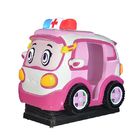 Cute Pink Color Kiddie Ride Machines / Battery Car Game Game