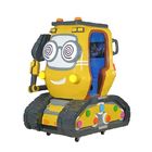 Entertainment Cartoon Tank Kiddie Ride Machines For Park 110V 220V Yellow