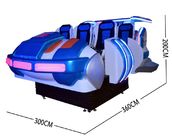 Cool Family 6 Seats Spaceship 9D VR Game Machine Theme Park Flight Simulator dla dorosłych