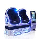 Atrakcyjne krzesło 9D VR Cinema Egg Shape VR Symulacja jeździ na pojedynczych / podwójnych / potrójnych siedzeniach