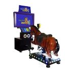 Metalowa maszyna do wyścigów konnych z włókna szklanego / Maszyna do gier wideo Go Go Jockey