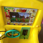 Elektryczne gry wideo Kiddie Swing Car Fibre Glass Cabinet Material
