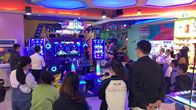 Podwójni gracze Zręcznościowa maszyna do tańca PK Moneta na plac zabaw