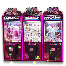 Materiał PVC Dream Doll Claw Machine with Light LED / Arcade Crane Machine